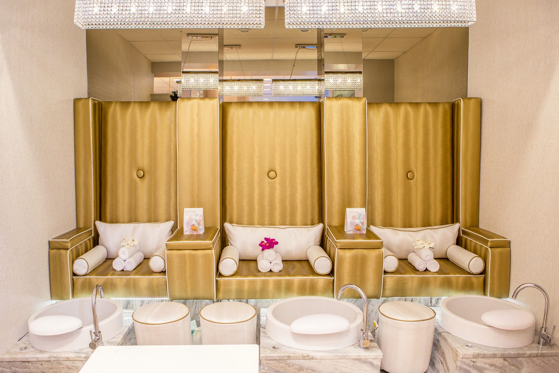 Professional skin treatment in a calm, refined studio setting