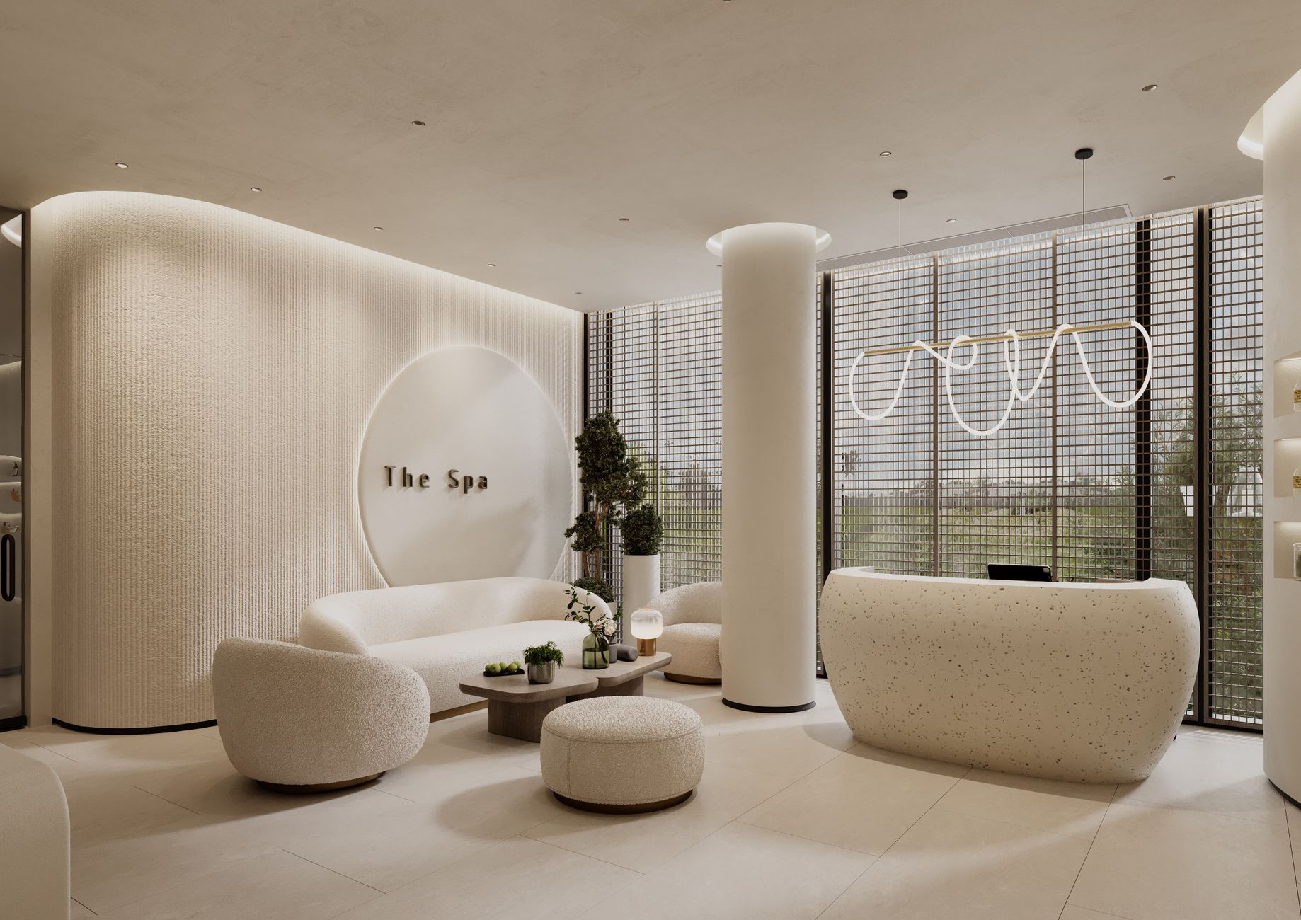Professional facial treatment in a calm, premium studio environment